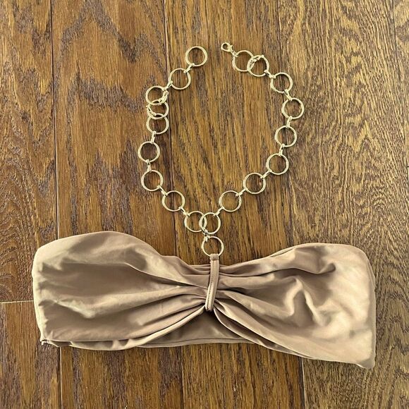 Brown chain top - Picture 2 of 3
